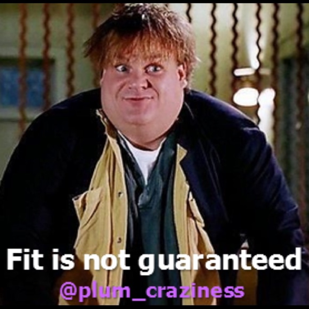 💜 Fit is not guaranteed. 💜
